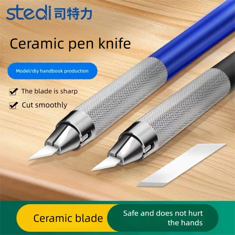 Dspiae ZPB/GS Series Ultra Scribing Tool Straight Edge Broach Step Scraper for Modeling Detailing Tools Hobby DIY Supply