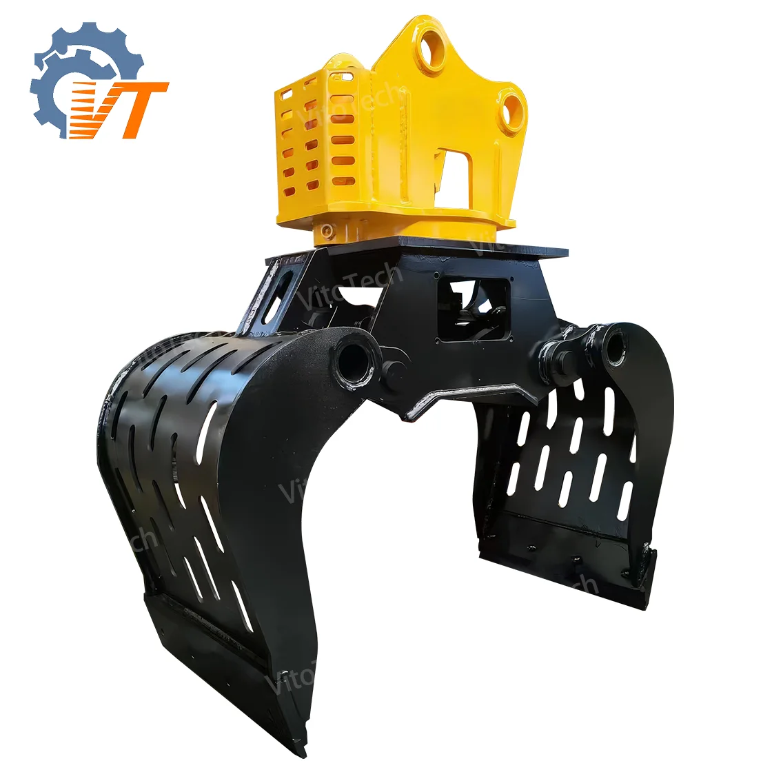 

VITOTECH 360 Degree Rotating Hydraulic Stone Sorting Grapple Demolition Grab for Excavator