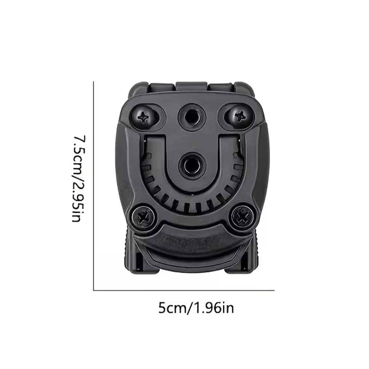 Taktische Jagdwerkzeuge, Holster-Adapter, Mini-Schnellverschluss-Montagesystem - 360-Grad-Rotation, Taktische Hüfttasche – Detail 3