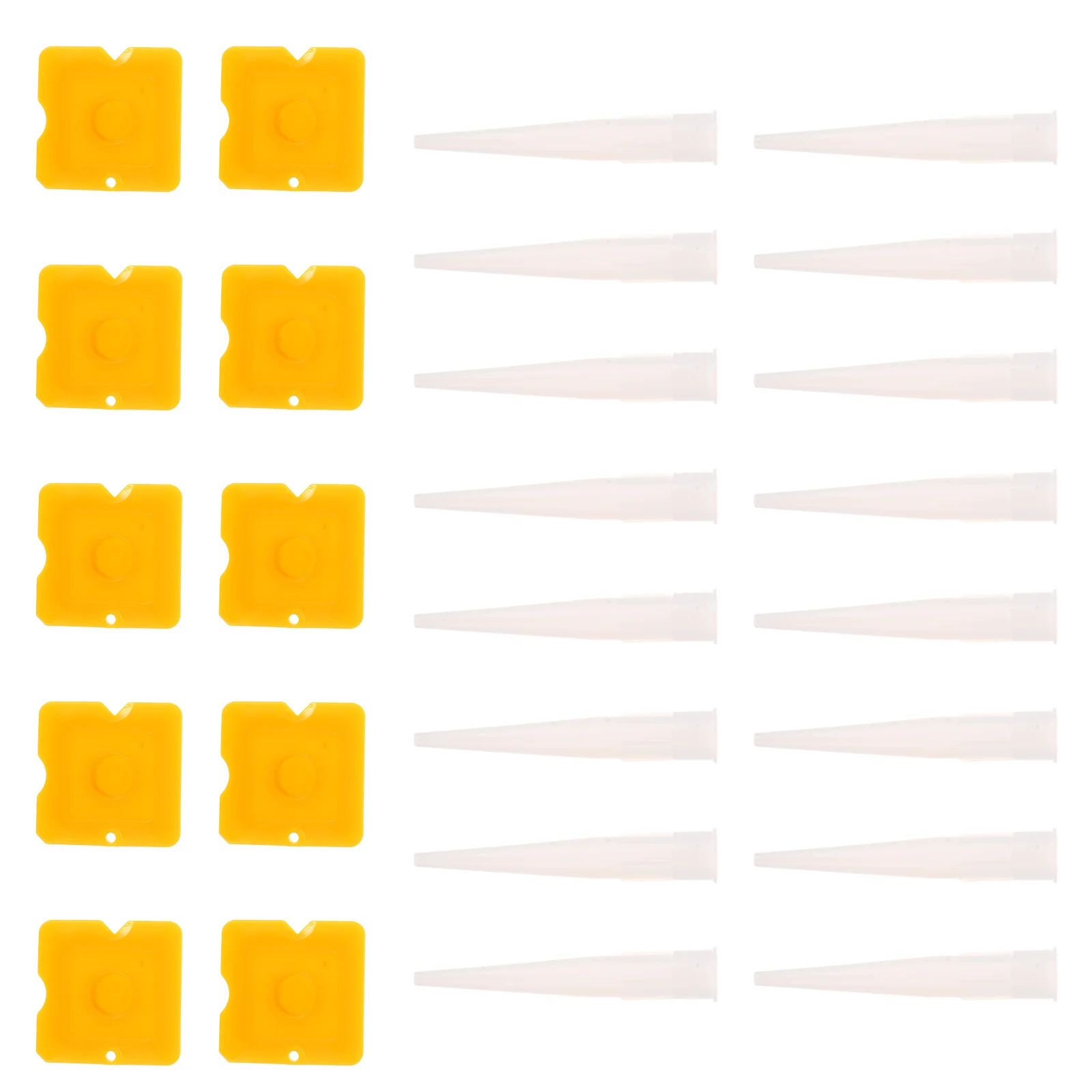 실리콘 아크릴 수지 그라우트 프로젝트용 36개 코킹 피니셔 실란트 노즐 어플리케이터 접착제 청소 도구