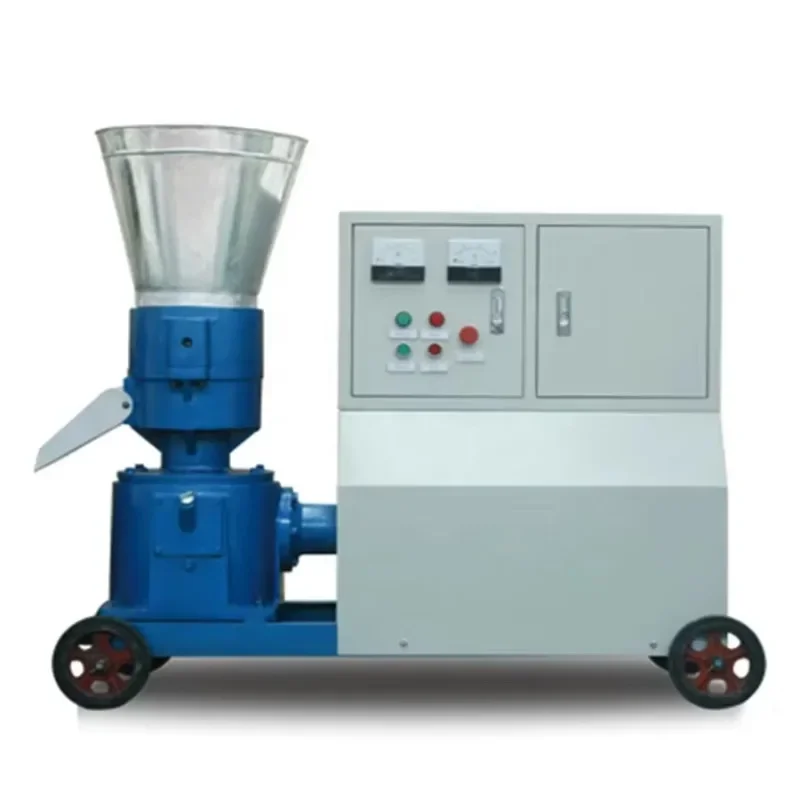 【2026】Good Sales Mini Animal Feed Pellet Machine Animal Feed Making Pig Fish Cattle Feed Machine Pelletizer Machine