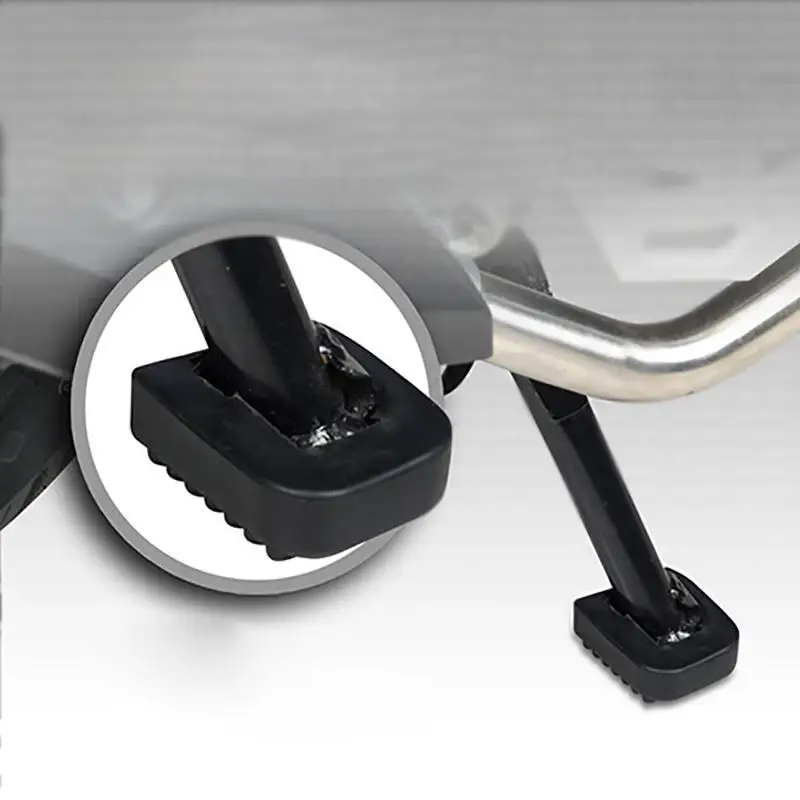 1/2/4Pcs Motorcycle Footrest Pad Soft Rubber Pad For Scooter Base Plate Anti-slip Pads Motorcycle Base Bracket Extension Foot image 3