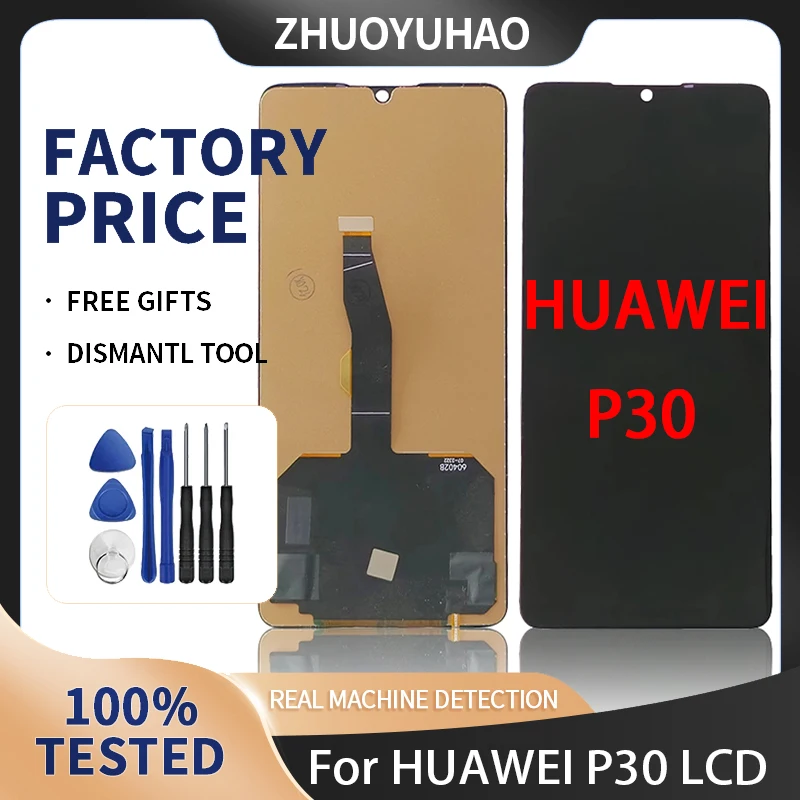 6.1\'\' LCD Display For HUAWEI P30 LCD Replacement Display Touch Screen For HUWAEI P30 LCD Screen Digitizer Assembly