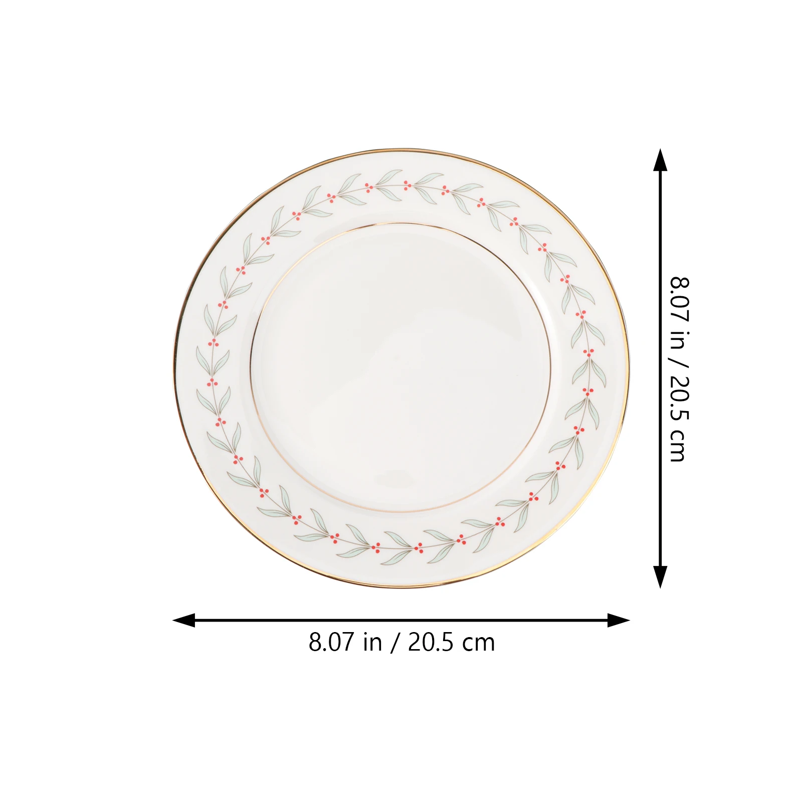 

Leaf Pattern Ceramic Plate Smooth Salad Steak Dessert Food Serving Dish High Quality Retro Platters