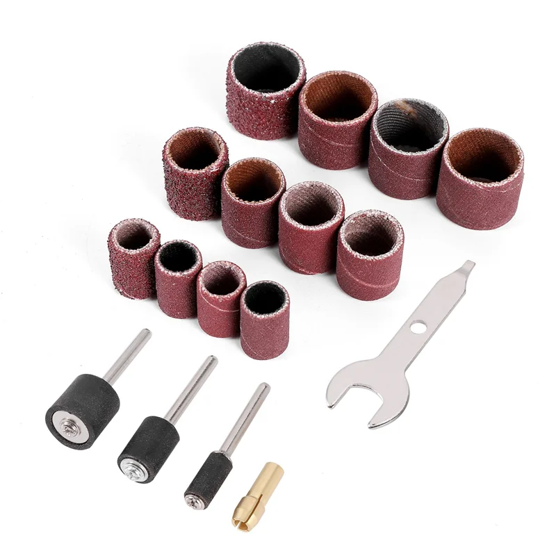 Conjunto de tambor de moagem de COFA-531 peças, núcleos de tambor de soquetes de máquina de moagem auto-aperto brocas para ferramentas rotativas dremel