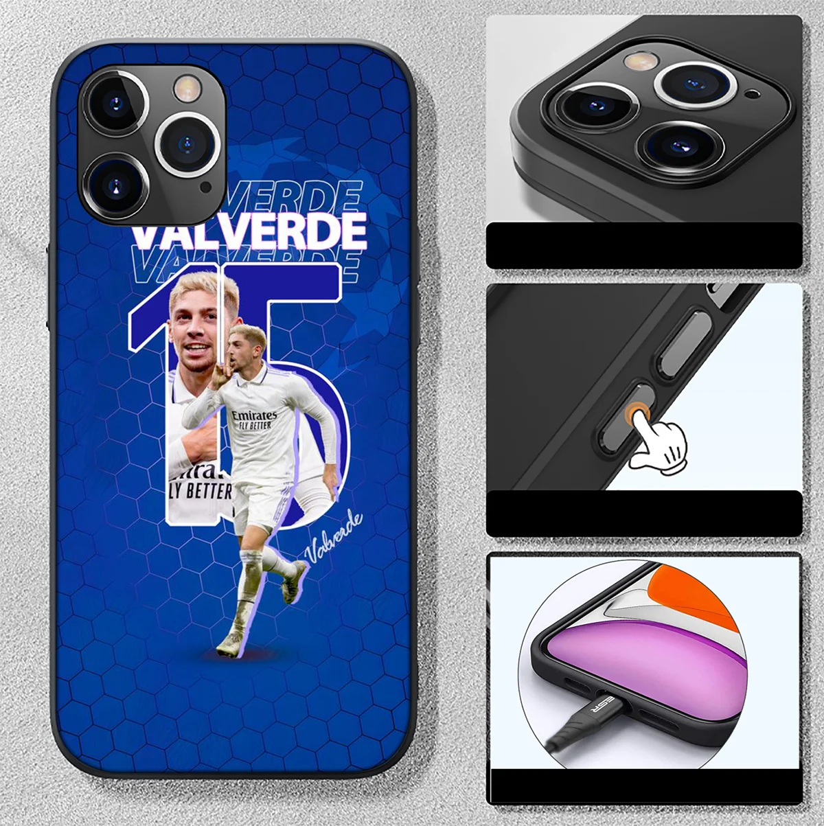 FL67 Federico Valverde NEW Phone Case for Huawei Mate 20 P20 P30 Y8P Y8S Y9S Y7A Y9A Y5P Lite Pro