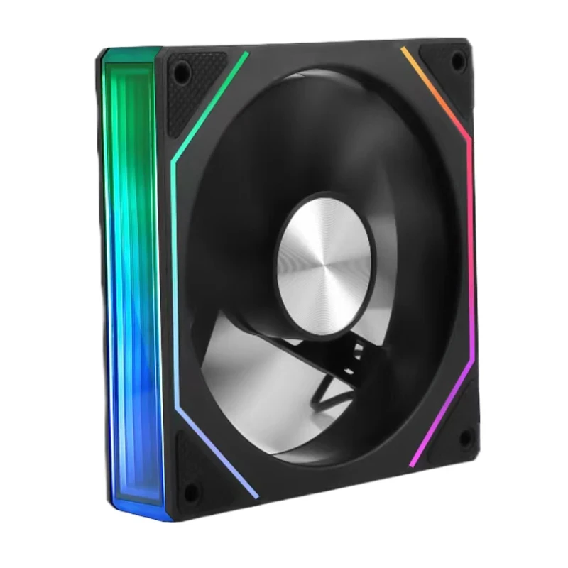 UPSIREN UF‑3 PRISM 7 PRO 120MM ARGB Case Fan Infinite Mirror Light Sync Regular Reverse Version PC Cooling Fan For Computer Chas