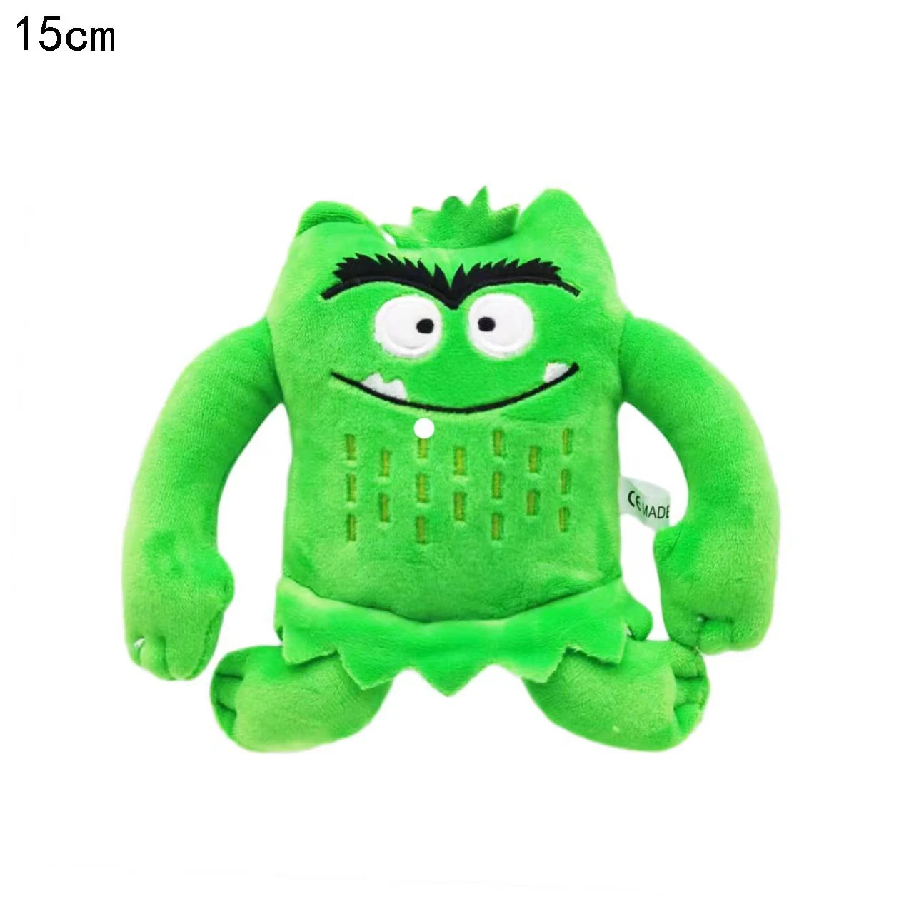 6pcs/lot The Color Monster Soft Plush Toy Kawaii Emotional Monster Doll Cartoon Plushie Stuffed Cushion Kids Christmas Gift