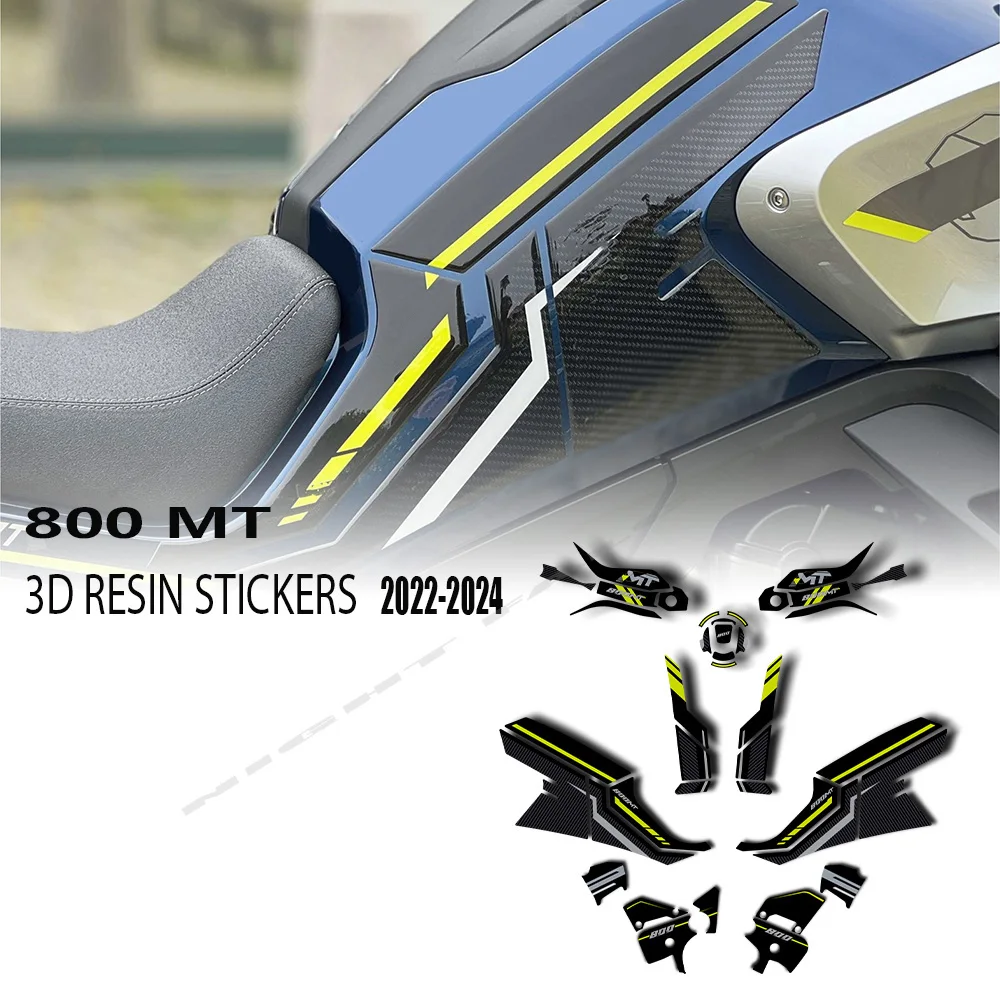 For CF Moto 800MT Explore 800MT Touring 800mt Sticker 3D Gel Epoxy Sticker Kit 3D Motorcycle Tank Pad Protection Sticker