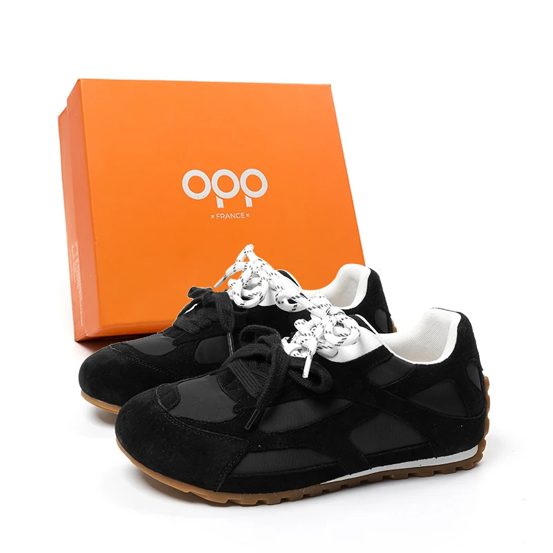 OPP الخريف النساء أحذية رياضية جديدة الراقية الرياضة التوازن الأزياء 327 أحذية فتاة فاخرة مصمم الأب الأحذية