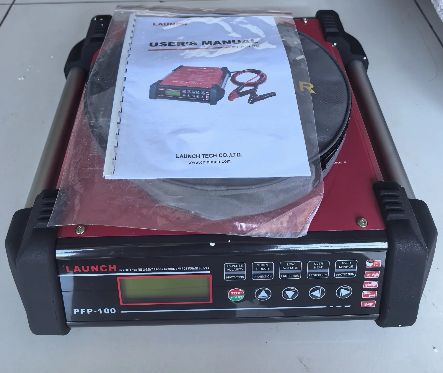 220V/110 English Launch PFP-100 For Coding Power Processor Smart Car Program Automotive Voltage Regulator Stabilizer