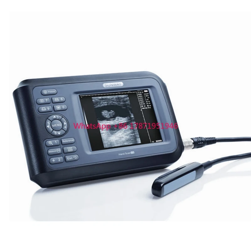 Cheap Handheld Portable Sonar Veterinary Ultrasound Machine Pig Sheep Cattle Goat Horse Cow Ultrasound Handscan V8