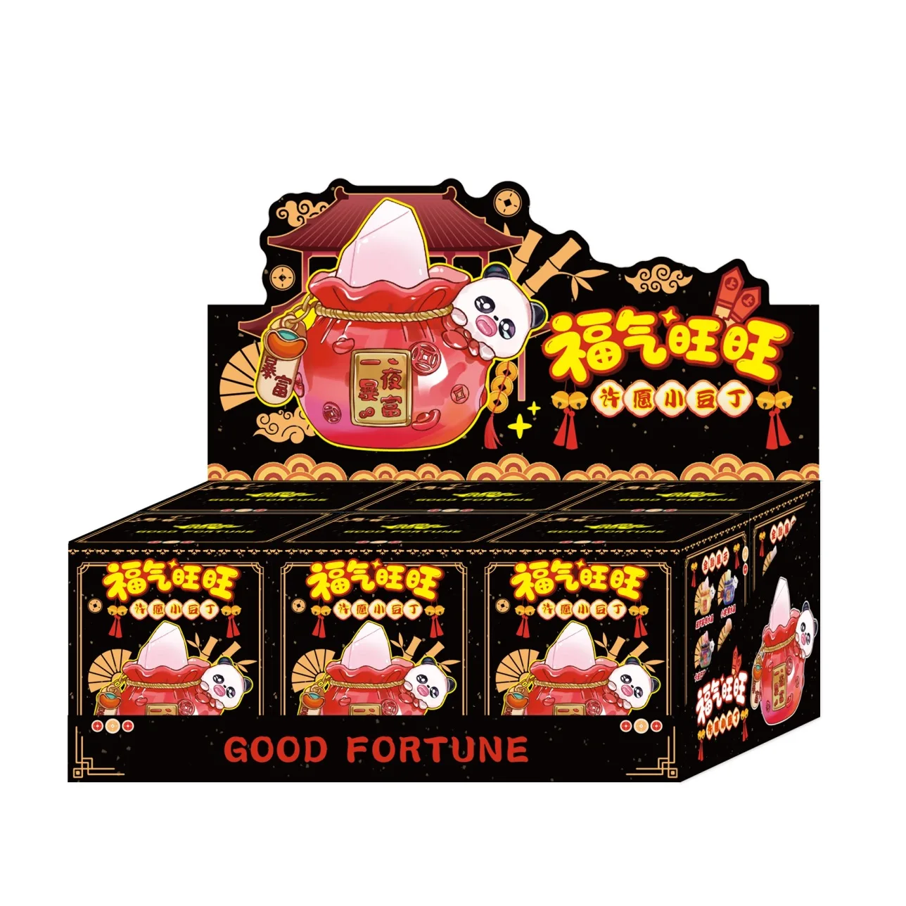 

Набор фигурок из натурального хрусталя в закрытой упаковке: Мультяшные персонажи-талисманы на удачу (Маленькая бобовидная фигурка), модная игрушка с сюрпризом для домашнего декора