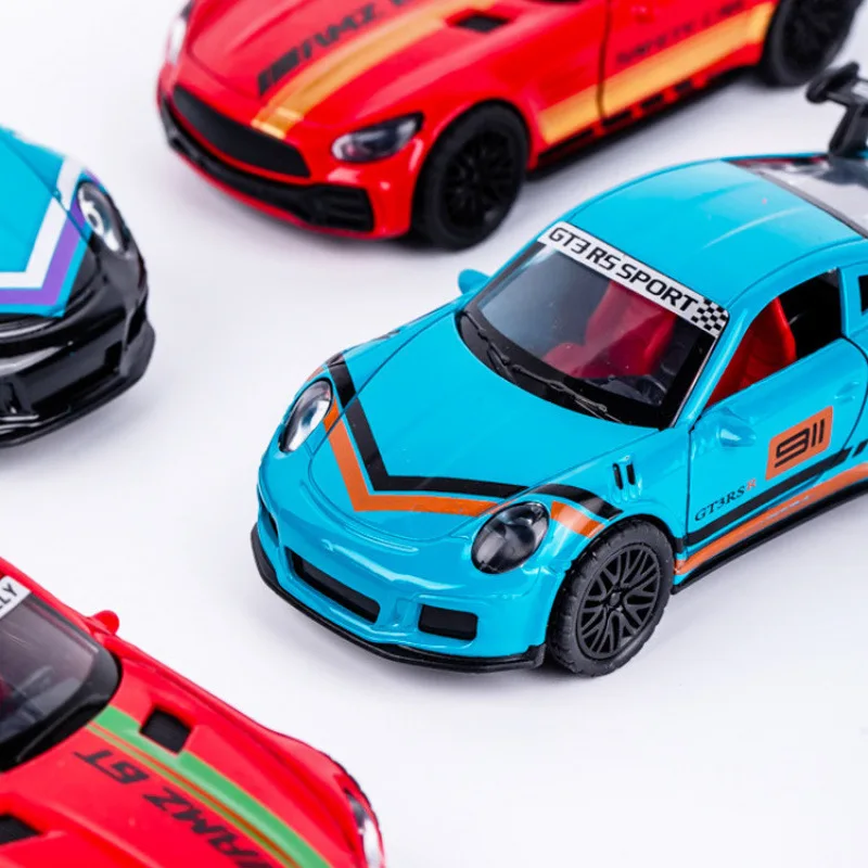 Toy Sports Car 1:36 Model Children's Car Toy Racing Plastic Alloy