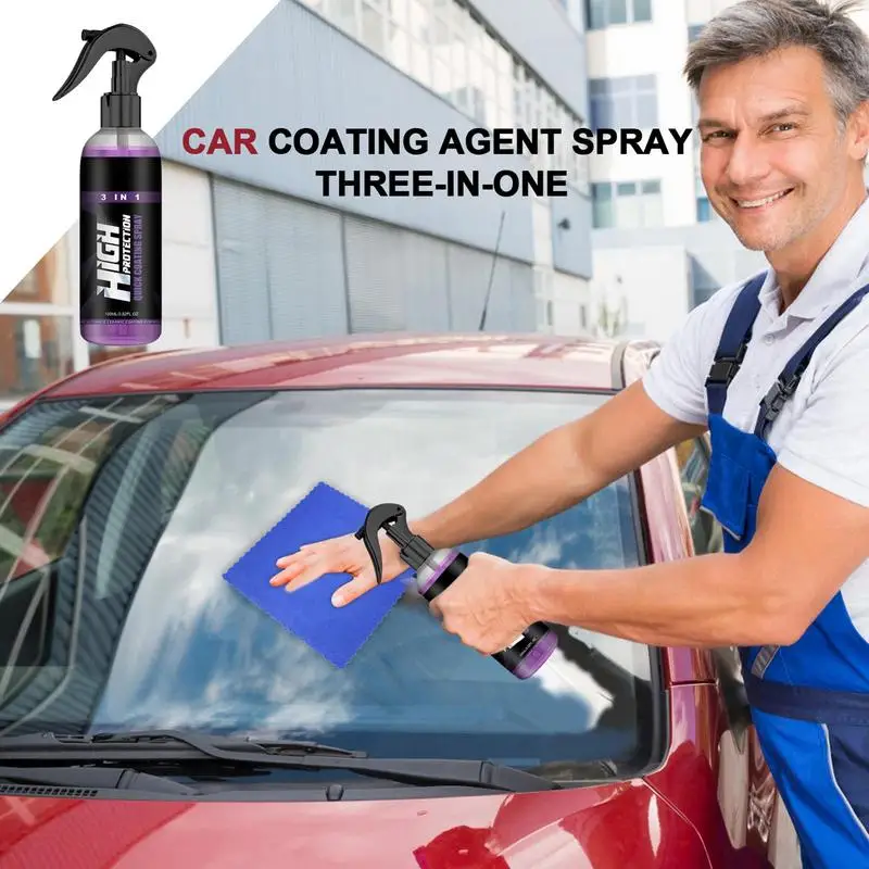 Car 100ml Nano Vehicles Coating Scratch Repair Spray Ceramic Coating Agent For Car Protective Sealant Cleaning Agent Paint Care