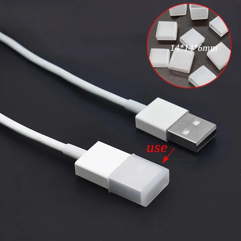 Silicone Data Cable Charging Port Protective Cover Anti Dust Stopper Cap for IOS Type C Micro USB Cover Protector for Data Line