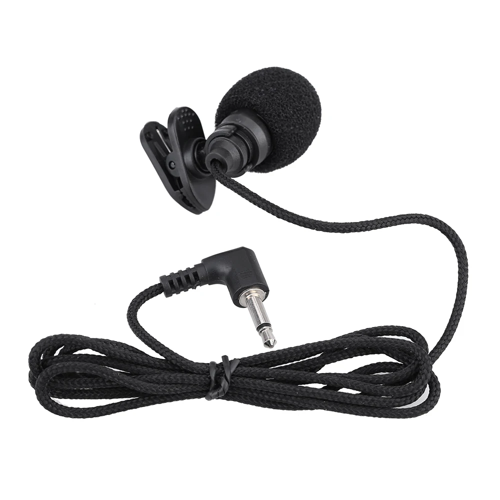 Mini Portable Clipon Lapel Handsfree 3.5mm Jack Condenser Microphone Mic for Computer PC Laptop Loundspeaker