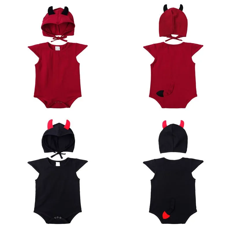 

2025л Хэллоуин Baby Rer Devil, костюм, дизайнерский фестиваль, детская одежда, длинные штаны с высокой талией, хлопковая ткань, детская одежда