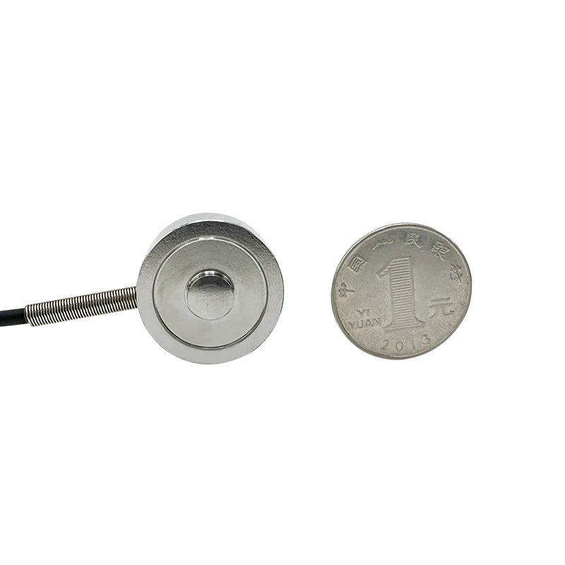 Mini Pancake Load Cell (FA110) | High-Stability Stainless Steel Compression Force Sensor 0.5% Accuracy 1T/2T/3T Capacity