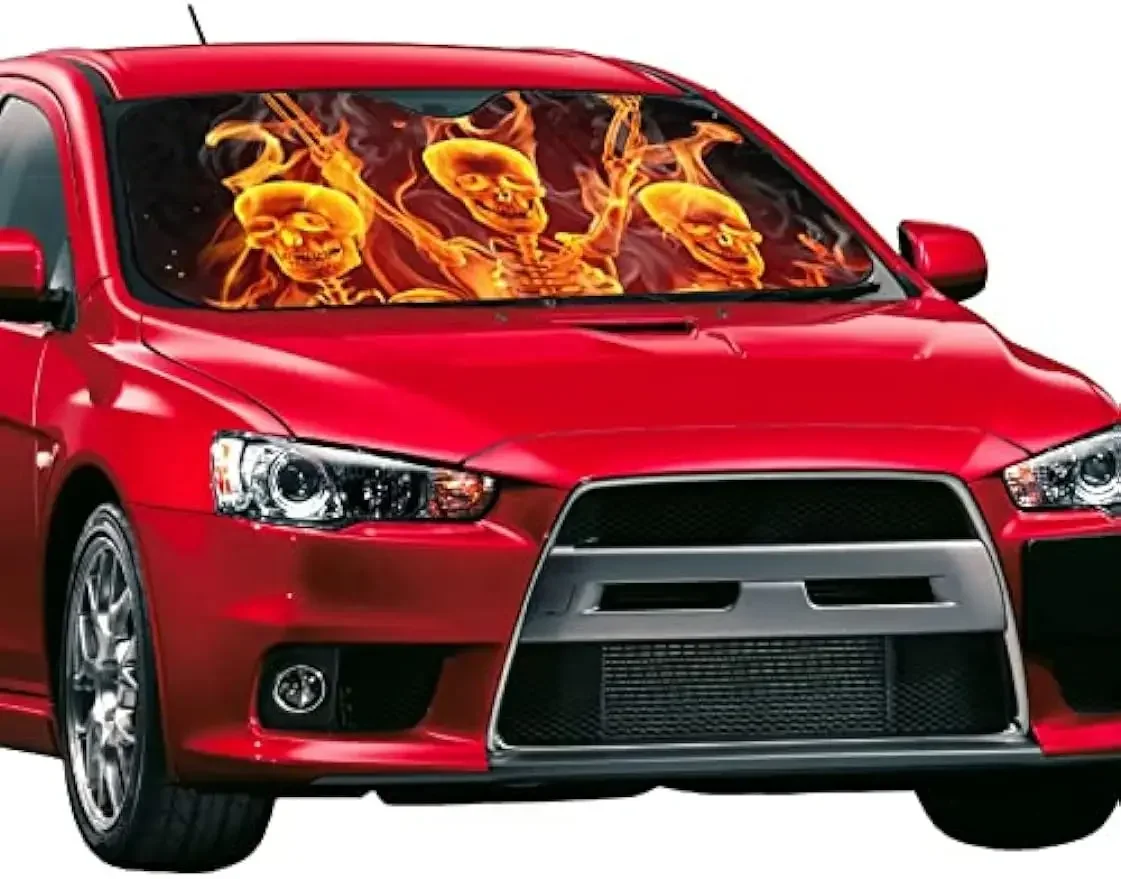 

Зонт от солнца для бака с esqueletos de fuego ardiente, художественная гибкая защита от солнечных козырьков с защитой от солнечных батарей UV para