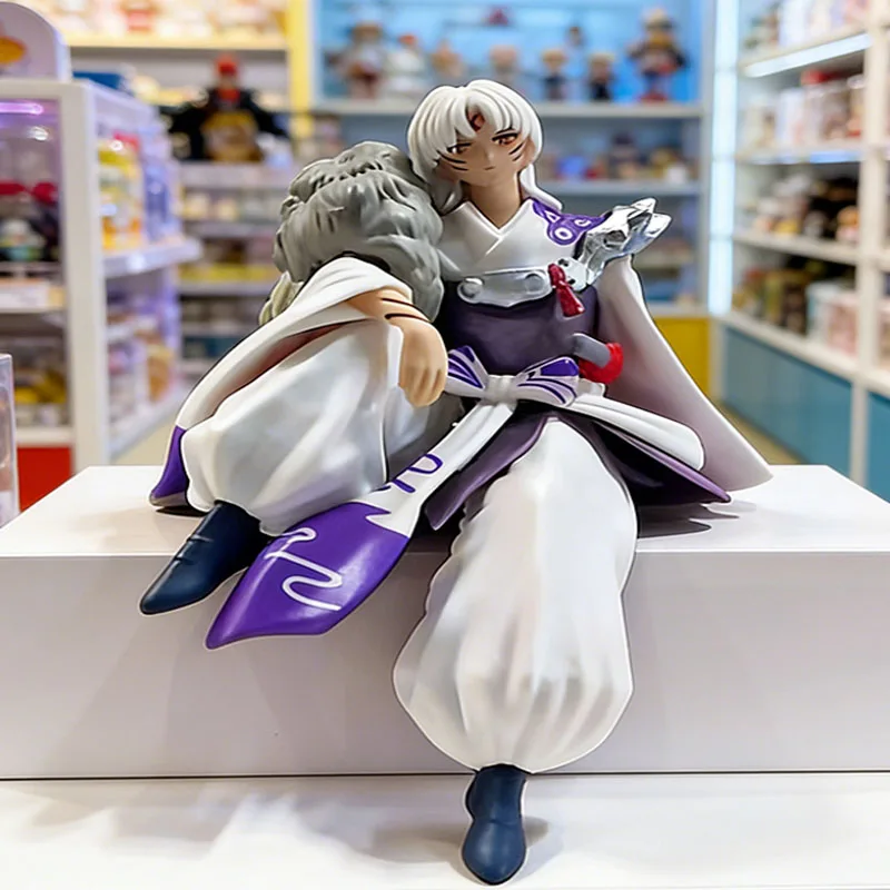 

20262Anime Inuyasha Sesshoumaru Decoration Ornaments Action Figure Collection Model Toy for Children Birthday Toys Christmas Gif