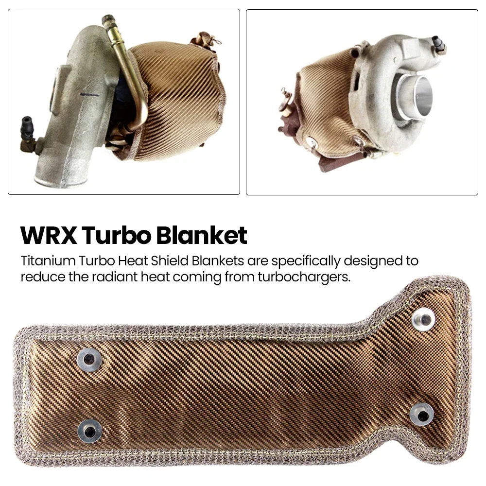 Turbo Blanket For Subaru WRX 2.0L / 2.5L EJ20 / EJ25 H4 Turbocharged Engine