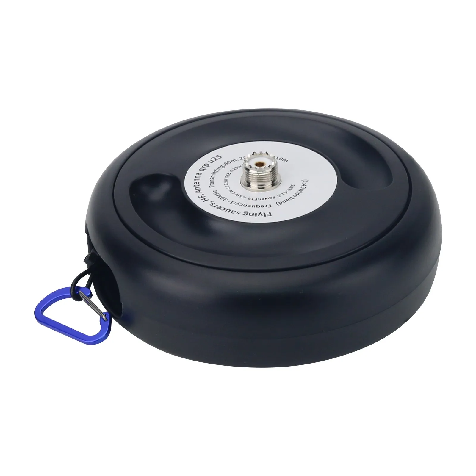 Antena hf de disco voador 1-30mhz 25w qrp u25, antena de ondas curtas com baixa potência para rádio amador