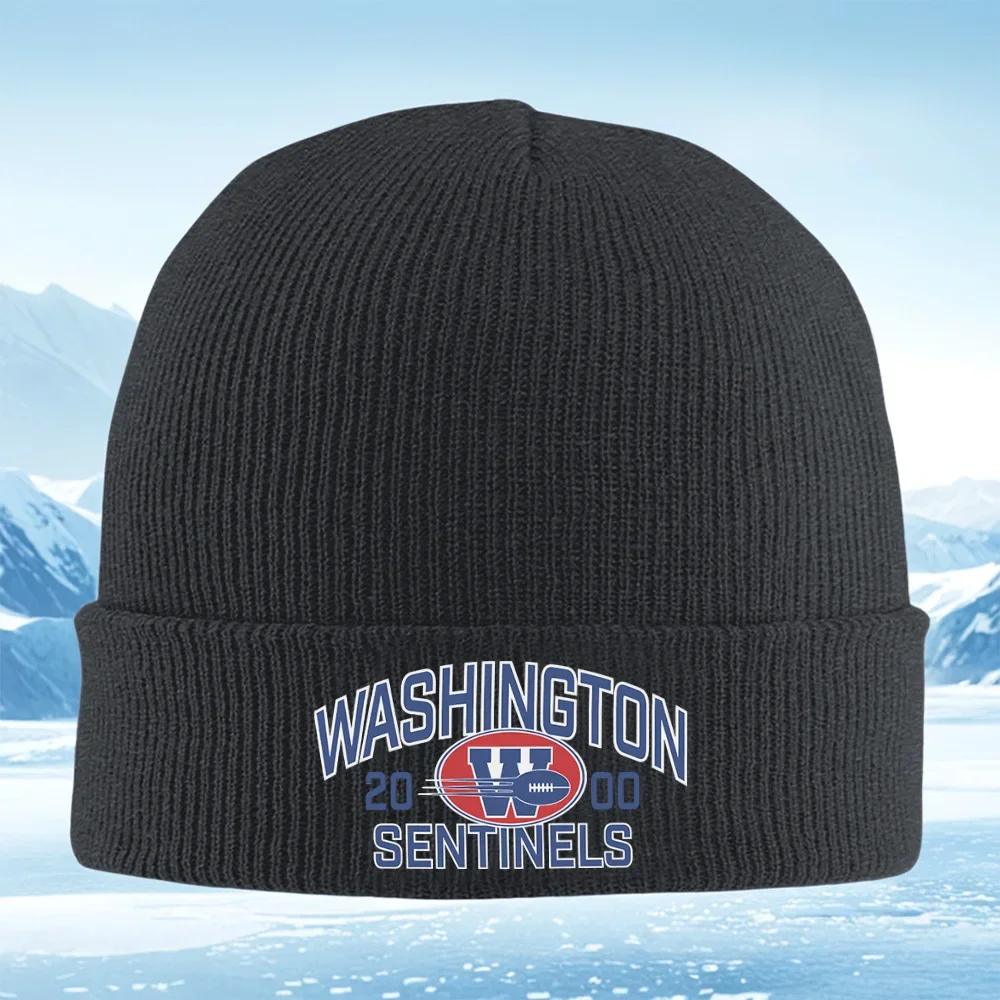 bone-de-malha-unissex-com-logotipo-do-time-esportivo-washington-sentinels-gorro-termico-de-inverno-quente-para-o-natal-atividades-ao-ar-livre