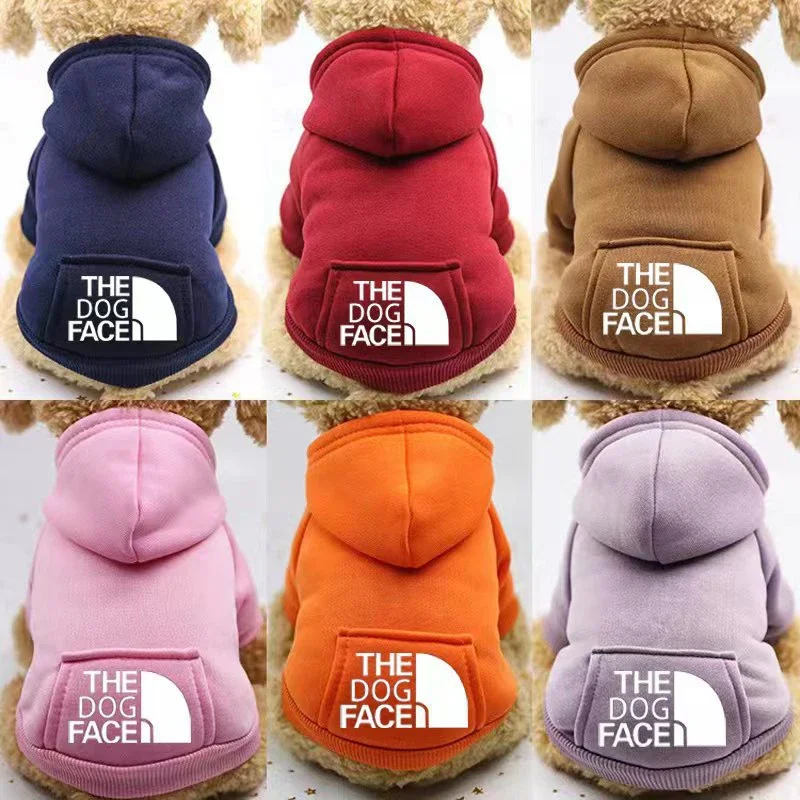 New Autumn And Winter Pet Warm Sweater Cowboy Pocket Two-legged Clothes Sports Wind Pet Clothes Dog Cat Pet Clothes Supplies