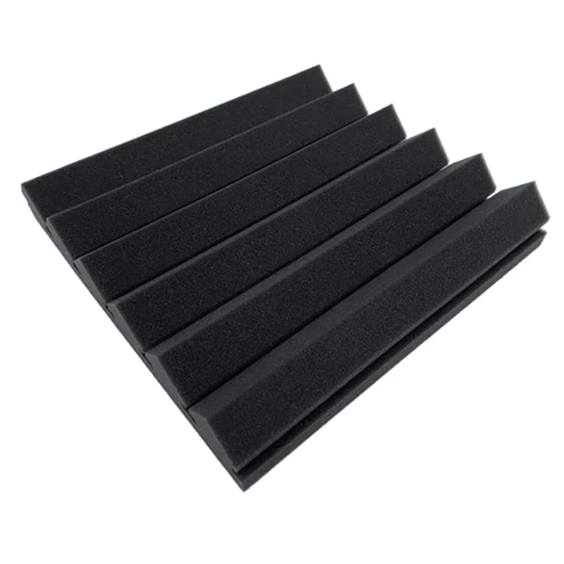 6Pcs Acoustic Foam 30X30x5cm Acoustic Foam Panels For Studio KTV Soundproof Treatment Paint Pads Paper Wall Sticker