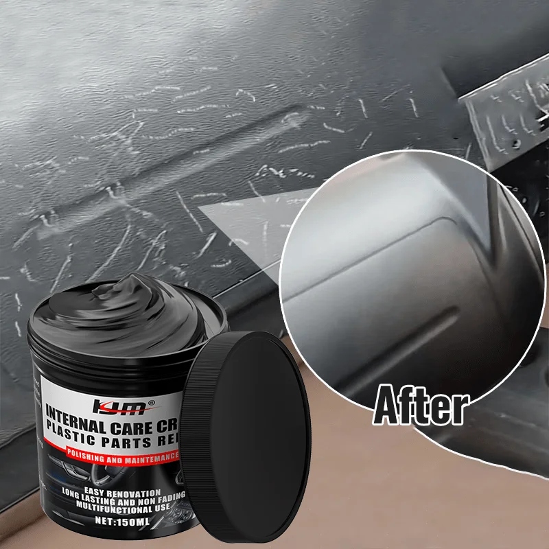 NEW Car Bumper Repair Paste - restores artificial leather with plastic, enhances black effect, car polishing with refurb coating image 2