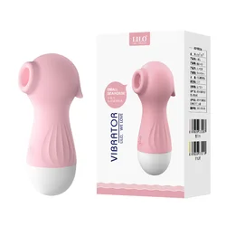 Mini Vacuum Sucking Vibrator Vagina Stimulator G Spot Masturbate Sex Toys For Women 10 Speeds Vibrating Suction Clitoris Adults