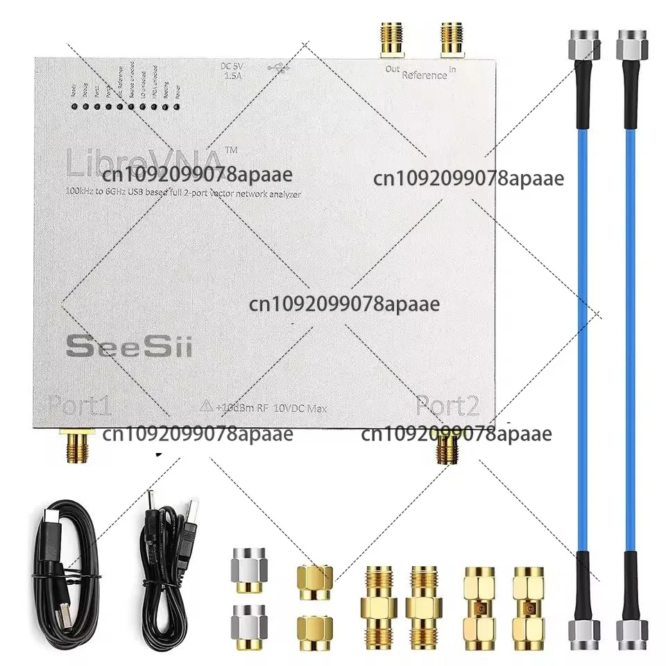 

6G VNA for LibreVNA Двухпортовый векторный сетевой анализатор с USB-портом 100–6 ГГц