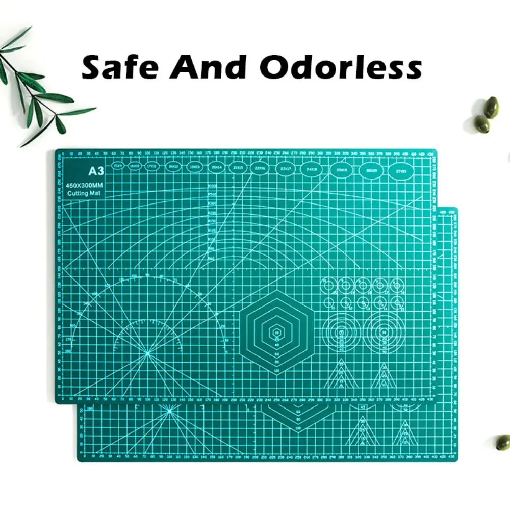 Portable PVC Cutting Pad A3-A4/A4-A5 Size Switching Waterproof Cutting Mat Foldable Workbench Pad Sewing Tool