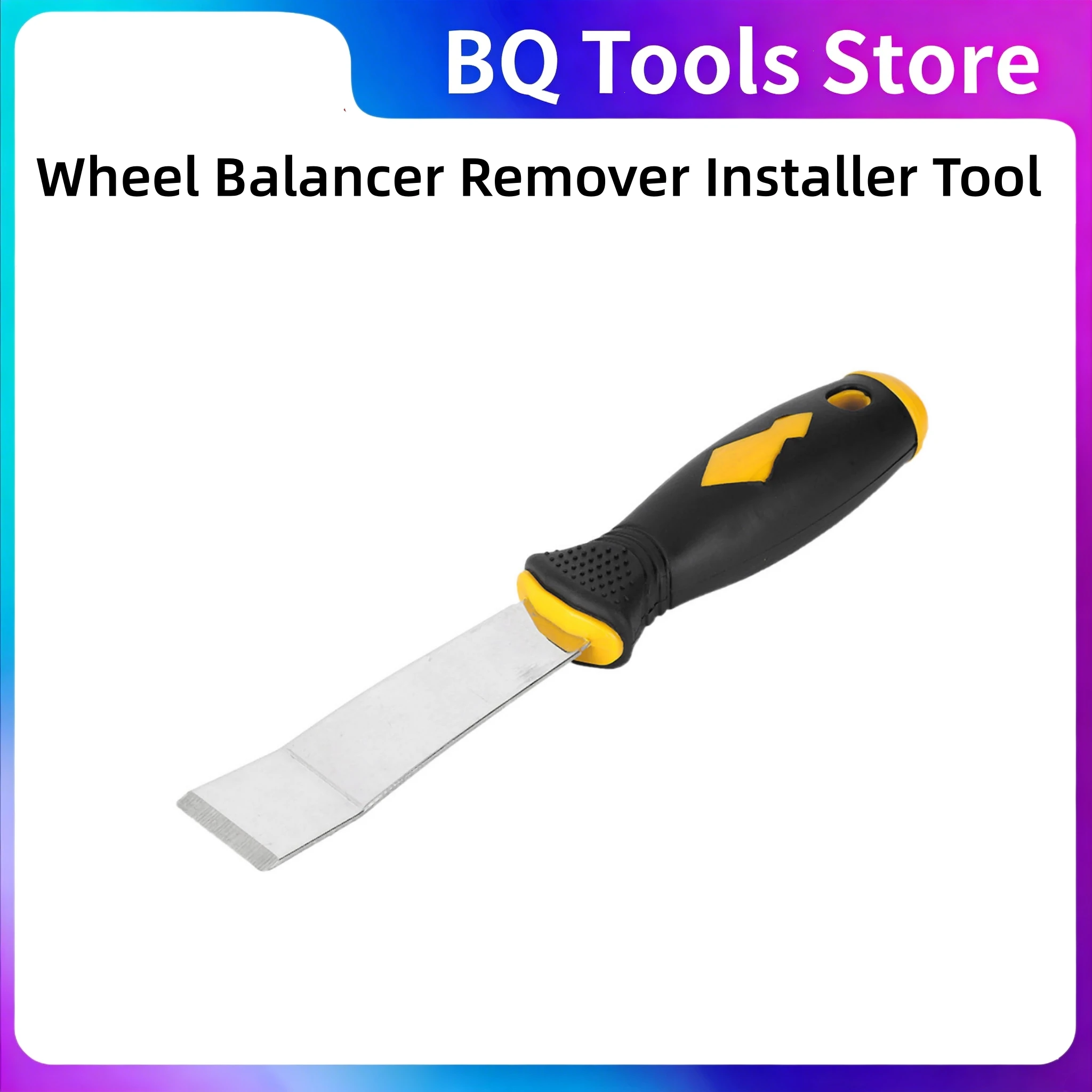  Herramienta de instalación de removedor de equilibrador de ruedas, herramienta de equilibrio manual de pesas de rueda, herramienta de reparación de automóviles, pala/alicates de equilibrio de acero al cromo vanadio