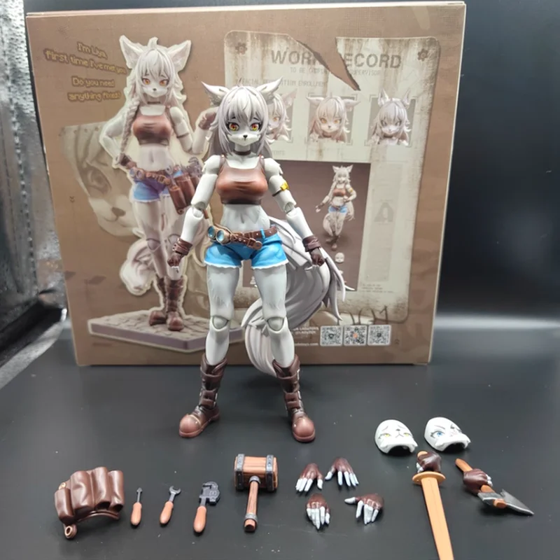 

Ladotoys Era-001 Liya-Alopex Fix Ver. 1/12 Scale Collectible Action Figure - Beautiful Girl Fox for Mystic Land Furry Fandom