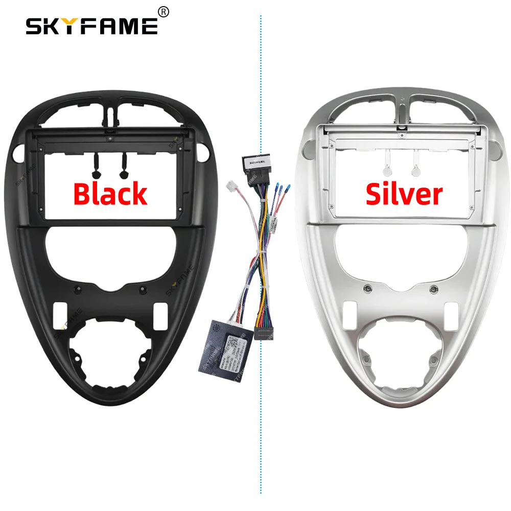 SKYFAME Car Frame Fascia Adapter Canbus Box Decoder Android Radio Dash Fitting Panel Kit For Citroen Xsara Picasso