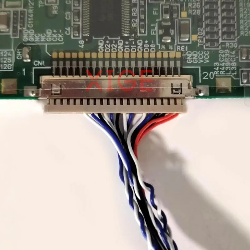 スクリーンドライブコントローラーボードフィット QD15XL13 HSD150MX17 HSD150MX15 HSD150MX14 1024*768 1024x768 2-CCFL 20Pin LVDS HDMI+DVI+VGA キット