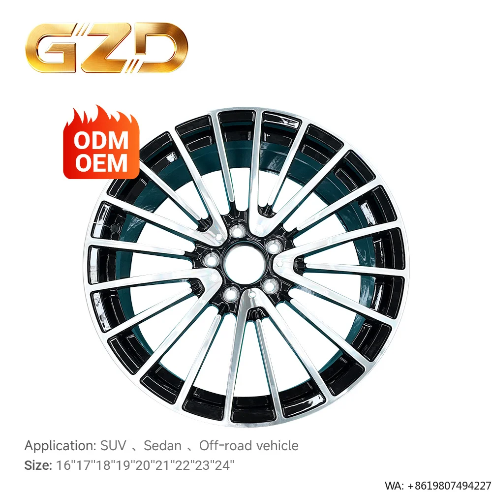 

GZD Offroad Wheels High Quality Aluminum Alloy Forged Wheels 16-24 Inch Wholesale Custom Multi-Spoke Design alloy forged wheels
