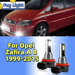 2pcs LED Front Fog Lamp Car Light Blub Canbus 6000K For Opel Zafira A B 1999-2015 2000 2001 2002 2003 2004 2005 2006 2007 2008