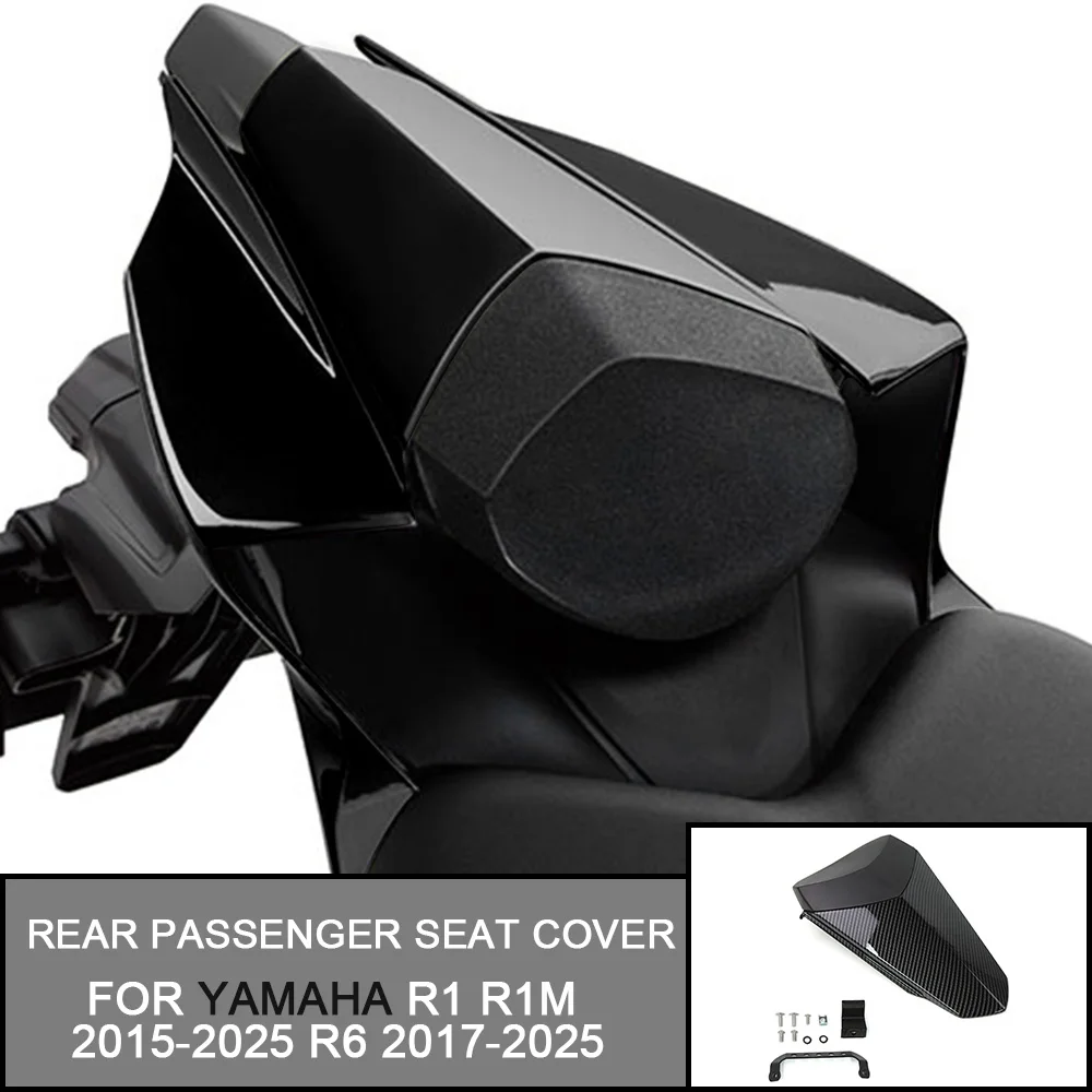 FÜR YAMAHA R1M R1 2015-2025 R6 2017-2025 R1S 15-18 Motorrad Zubehör Hinten Passagier sitz Abdeckung Schwanz Buckel Verkleidung Gugel Teil