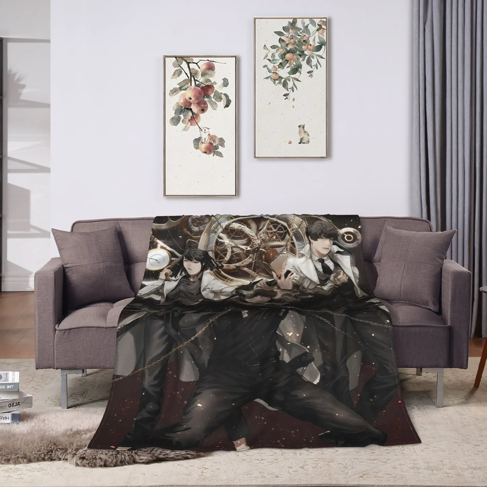 Novel Omniscient Reader Viewpoint Soft Warm Blanket  Travel Office Plush Bedding Throws Couch Bed Flannel Bedspread Bed Cover