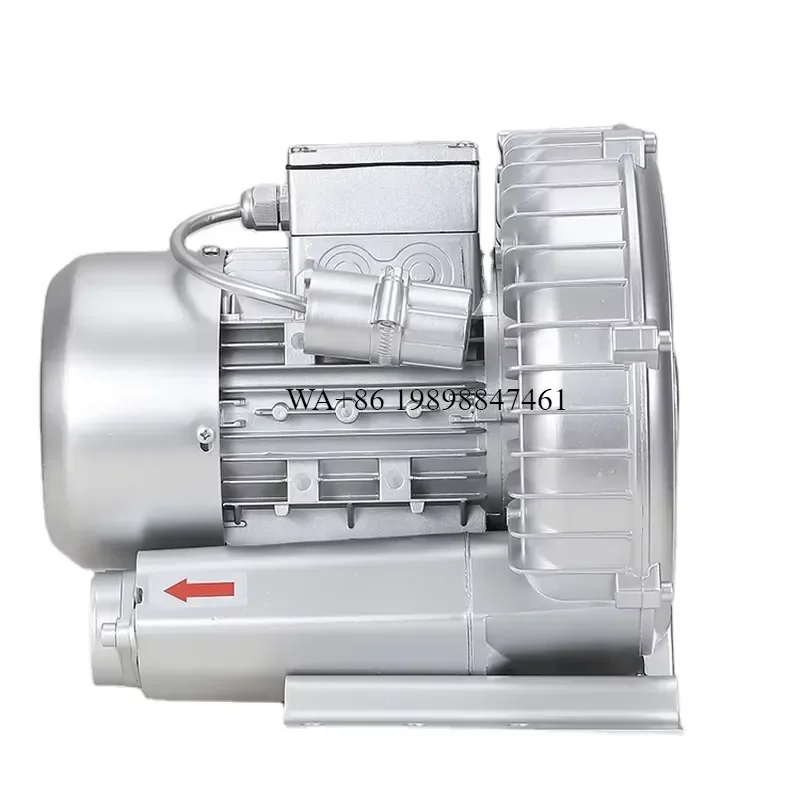 Wmwmnu 5.5Kw AC High Pressure Vortex Air Pump Ring Blower for Aquaculture Fish Farm Nursery Pond Aerator OEM Customizable