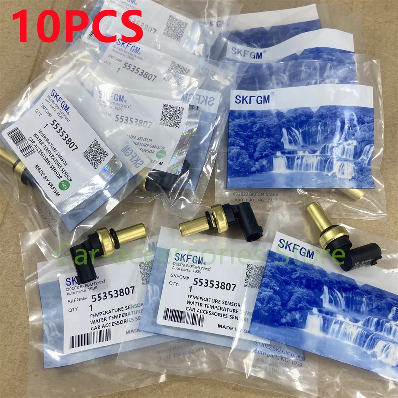 10 SZTUK czujnika temperatury płynu chłodzącego do Chevrolet Cruze Sonic Orlando Daewoo Cadillac Vauxhall Opel Astra 55353807