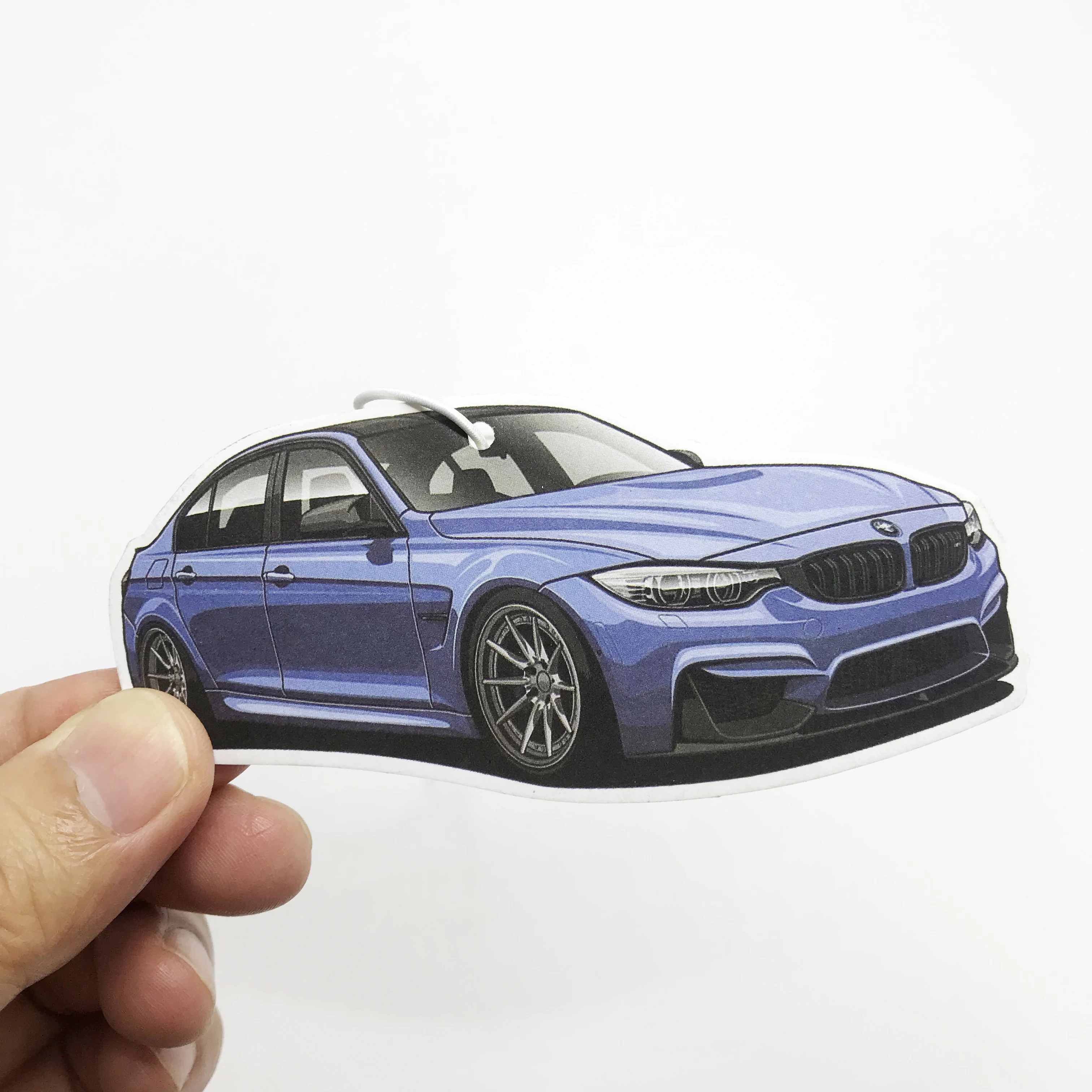 JDM Culture Car Air Freshener Fashion Solid Paper Car Shape Perfume JDM Decoration Car Mirror Hanging Accessories for Bmw E46 M3