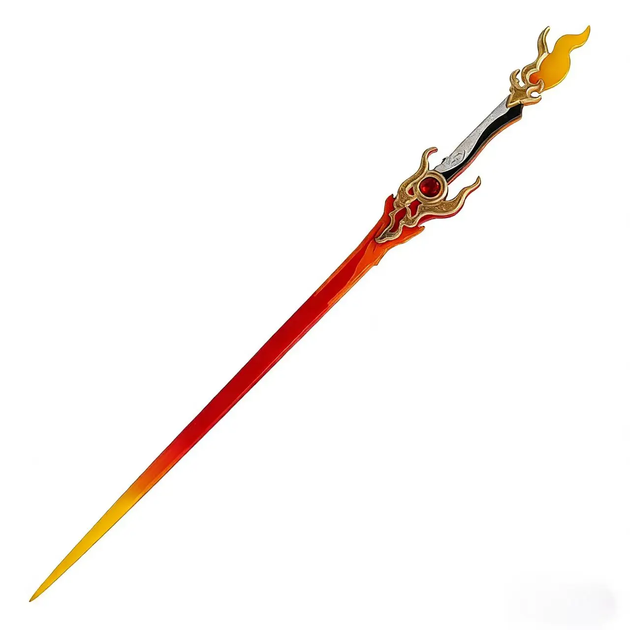 Blazing Brilliance Changli Chang Li Sword Blade Cosplay Props Stuff Model Wuthering Waves Halloween Xmas