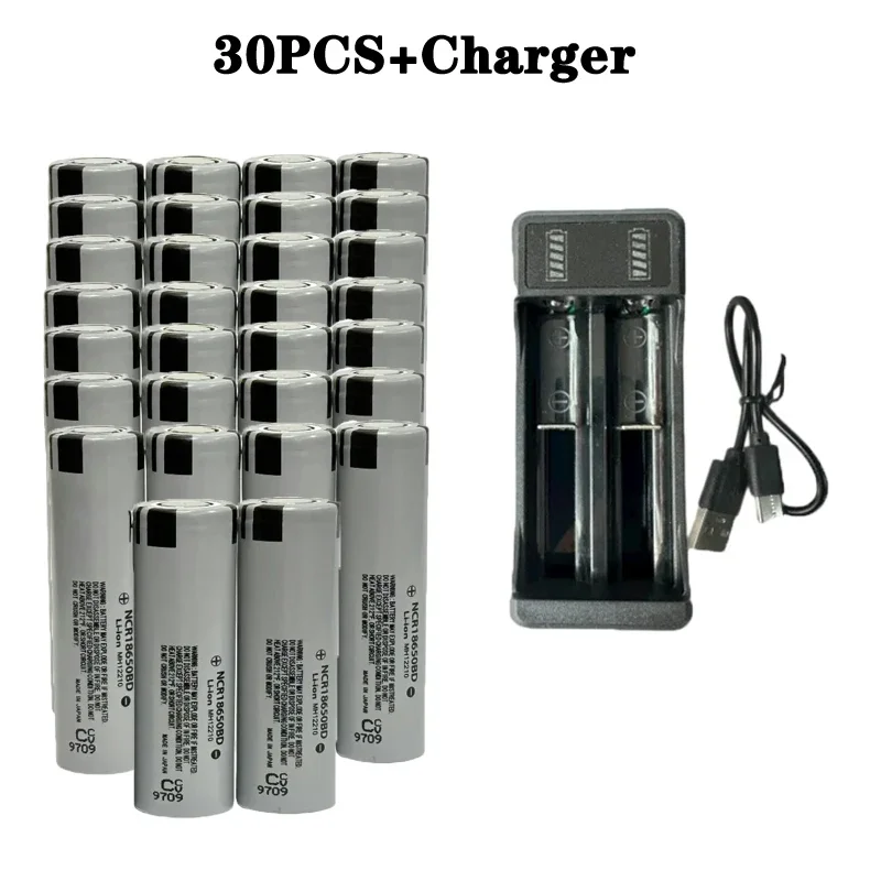 Free Shipping NRC18650BD charger 3.7v Rechargeable Battery 3200mAh 25A 18650Battery Lithium Ion Power Battery for electric tool