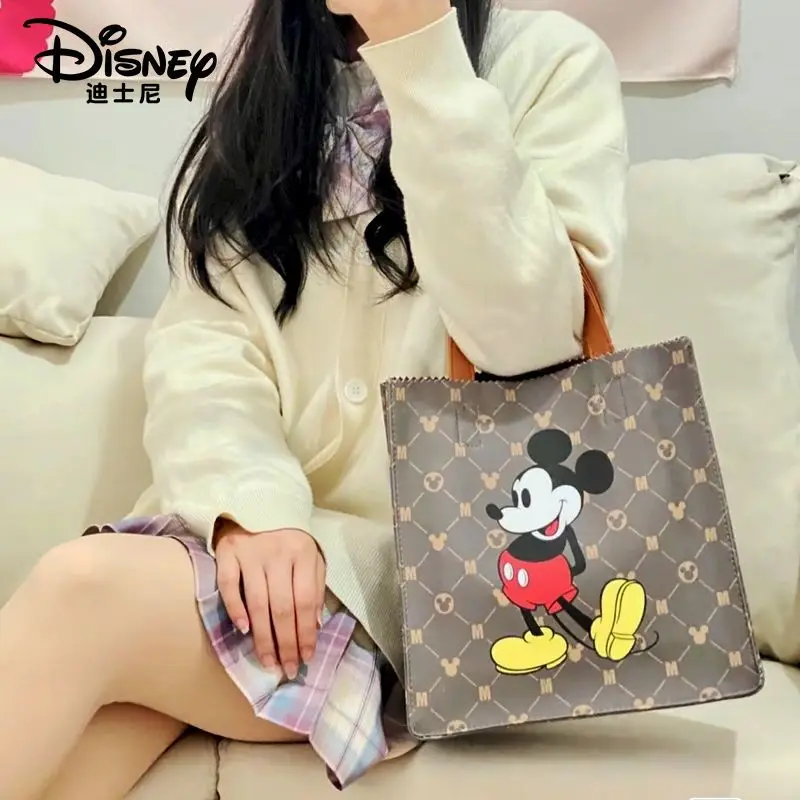 

New original Disney brand Mickey Multifunction shoulder Bag Outdoor Shopping Handbag Girlfriend gift