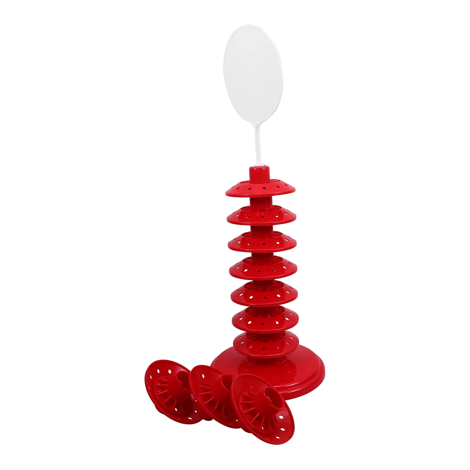 

1pc Lollipop Display Stand Multi Hole Candy Rack for Tabletop 3 Layer Adjustable Holder Cake Pops Socket Decorative