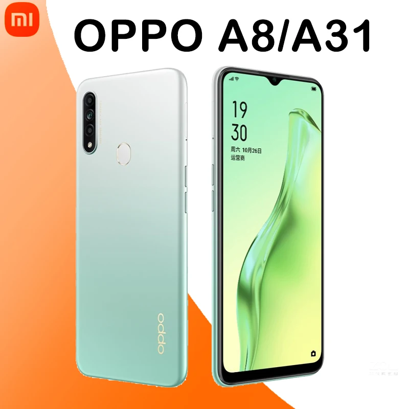 

OPPO A8 Global ROM A31 smartphone 4G 128GB 6.5 inches 720 x 1600 pixels Mediatek MT6765V/CB Helio P35 4230 mAh